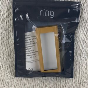 Ring Video Doorbell Pro 2 Interchangeable Faceplate Mustard‎ Global Gold Yellow